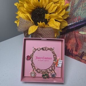 Juicy Couture Gold Charm Bracelet